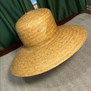 Happy Cappers Wide Brim Straw Hat